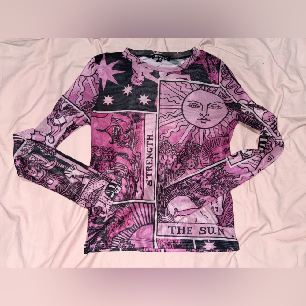 DOLLSKILL MESH TAROT CARDS TOP